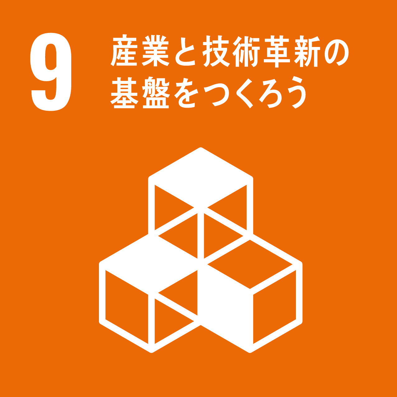 （９）産業と技術革新の基盤をつくろう